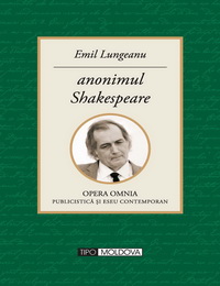 coperta carte anonimul shakespeare de emil lungeanu